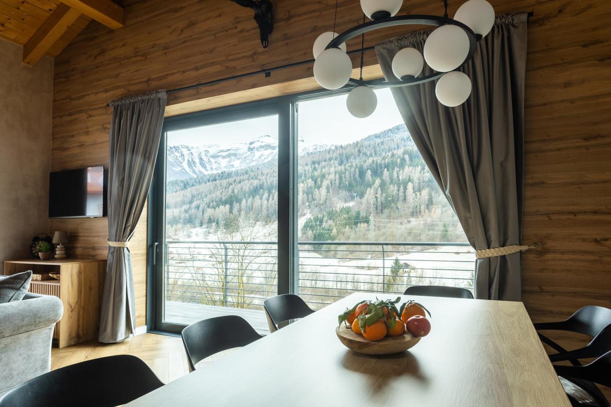 Casa Il Tramonto Val Di Sole Leilighet Commezzadura Eksteriør bilde